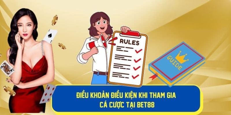 Điều khoản điều kiện BET88 giúp thiết lập ra những ranh giới an toàn