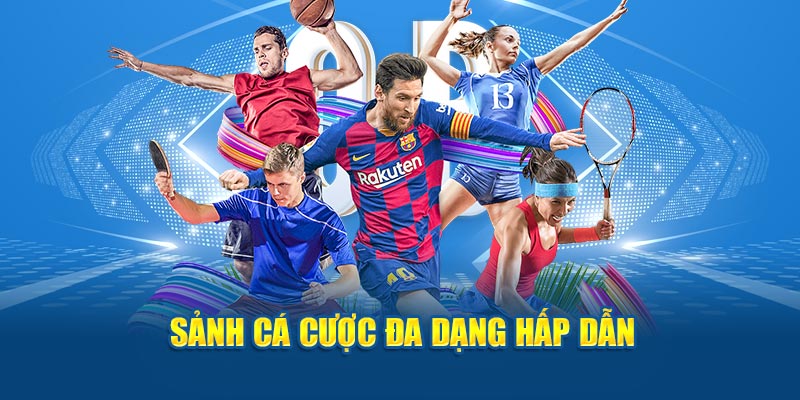 Sảnh cá cược đa dạng hấp dẫn